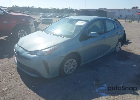 2019 Toyota Prius Le from USA, damaged, VIN JTDKARFU5K3094253